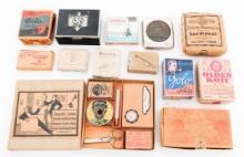WWII GERMAN, CANADIAN & ITALIAN CIGARETTES & CASES