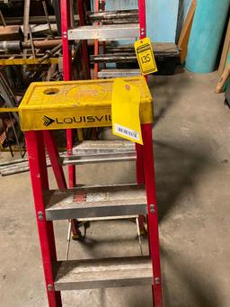 (3) Louisville Ladders; (2) 6' & (1) 4'