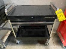 Oem Single Drawer Tool Cart, Flip up Top Compartment