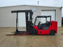 2020 Toyota THDA 25/35 Forklift, S/N 100400, Sideshift, Pinnable 2-Stage Hydraulic Boom, 35,500 LB.