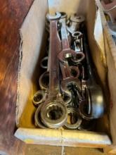 Lot of Assorted Size Gear Wrenches