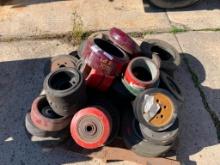 Skid of Assorted Forklift Wheels (Location: 6900 Poe Ave., Dayton, OH 45414)
