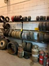 Large Assortment of New & Used Forklift Wheels/Tires (Location: 143 South Olive St., South Bend, IN