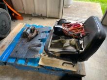 Skid of Forklift Parts, Workbench, Used Parts (Location: 1010 Firestone Pkwy., La Vergne, TN 37086)