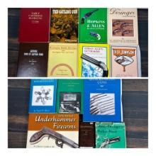 Group Lot of Firearms Books - Gatling Gun, Iver Johnson & More