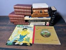 Lot of Antique and Vintage Books