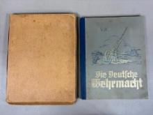 Nazi German Cigarette Card Album Die Deutsche Wehrmacht