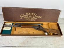 Rare Daisy Gun-N-Scope Target Outfit BB Gun In Box with Book