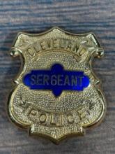 Rare Cleveland, Ohio Sergeant Obsolete Police Badge
