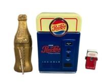 Vintage Coca-Cola and Pepsi Items
