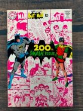 DC Comics Batman No. 200 12 cents 1968