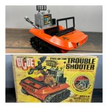 Vintage GI Joe Adventure Team ATV Trouble Shooter Vehicle