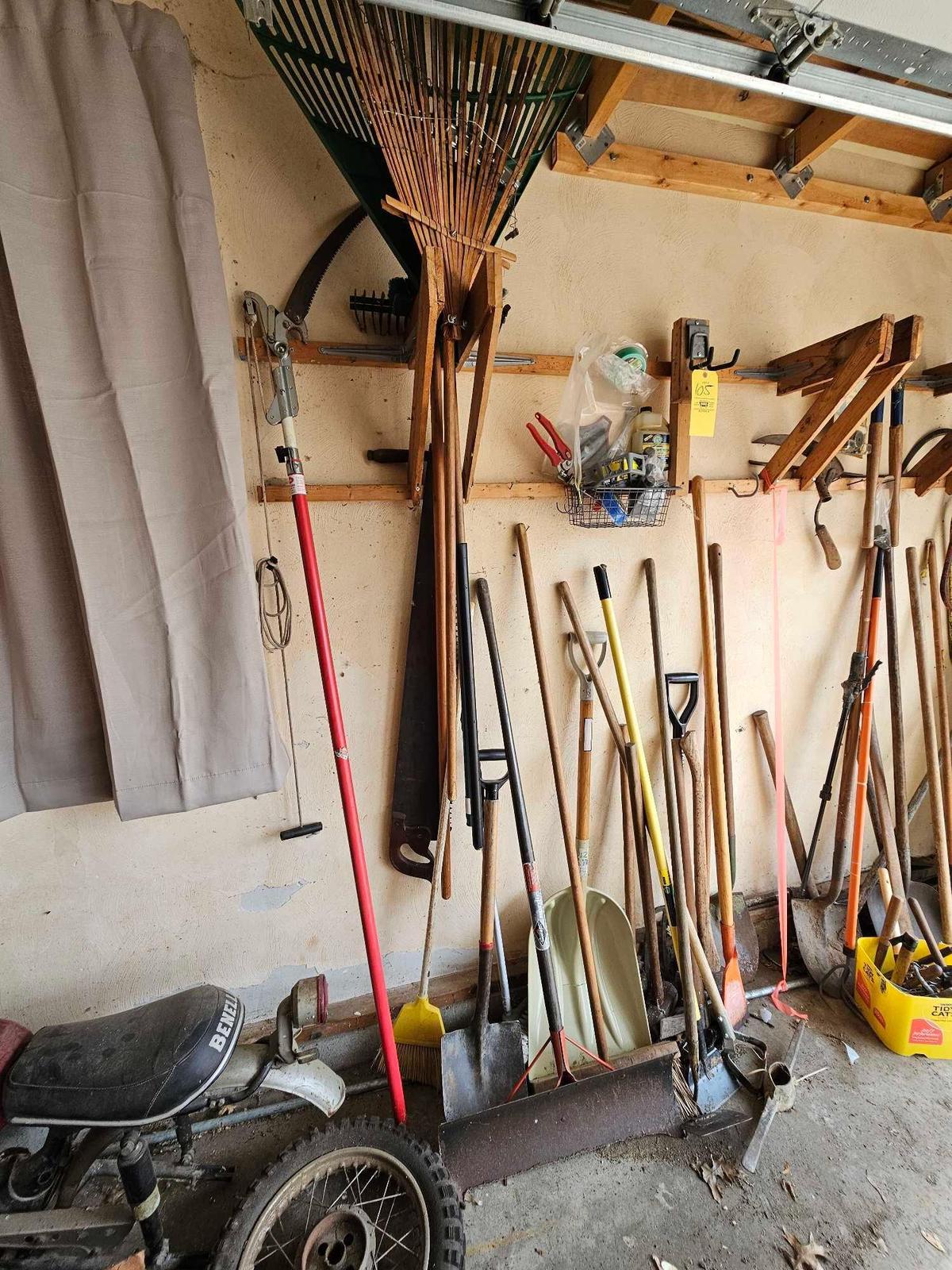 Assortment of Yard Tools