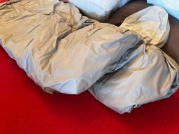 Assorted Bedding and Air Mattress
