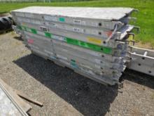 7ft aluminium planks, bid x 10