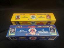 2 Factory Sealed Score Collector Sets - 1989 & 1990