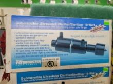 New Submersible Ultraviolet Clarifier/Sterilizer 10 Watt