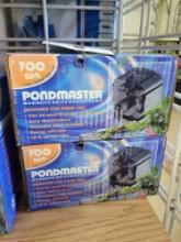New Pondmaster Mag drive utility pump 700gph bid x 2