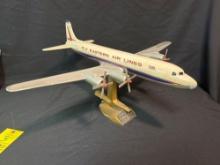 Eastern Airlines Golden Falcon DC 7B Executive Desk Model