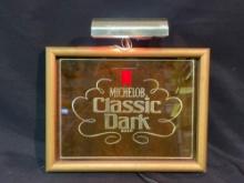 light up Michelob Classic Dark beer sign