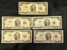 $2 Red Seal Notes (5)