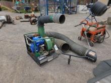 (Item off site - 1/4 mile from Auction Barn) Billy Goat HTR 1600 Leaf Vac w/ Hose