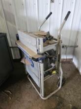 (Item off site - 1/4 mile from Auction Barn) Kobalt Folding Table Saw