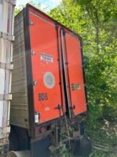 Great Dane 45 ft semi box trailer for storage