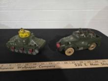 Sun Rubber Us Army & Scout Car