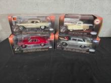 4 Highway 61 Collectibles 1/18 Scale Diecast Cars
