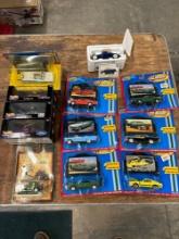 mixed lot of scale cars