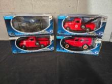 4 Mira by Solido 1/18 Scale Diecast Cars