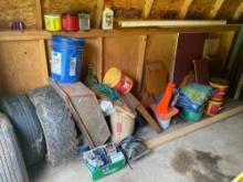 Tires, Circular Saw, Fertilizer, Lumber