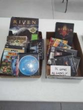 PC Computer Games in Boxes