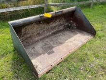 6 Ft Quick Attach Skid Steer Bucket