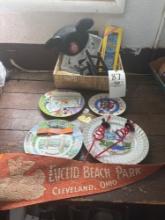 Disney and Euclid Beach memorabilia