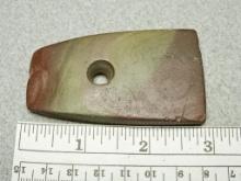 Salvaged Pendant - 2 3/4 in. - Red Slate