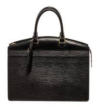 Louis Vuitton Black Epi Leather Riviera Bag