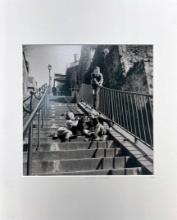 Steps of Montmartre Les Escaliers de Montmatre Kids Vintage Paris