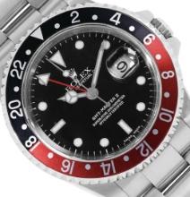 Rolex Mens Stainless Steel Coke GMT Master 2 With Rolex Box 40MM
