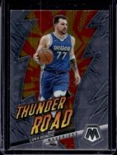 LUKA DONCIC 2022-23 PANINI MOSAIC THUNDER ROAD INSERT