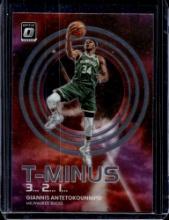 GIANNIS ANTETOKOUNMPO 2022-23 PANINI OPTIC T-MINUS INSERT