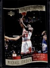 MICHAEL JORDAN 1997-98 UPPER DECK MEMORABLE MOMENTS DIE CUT INSERT