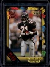 DEION SANDERS 1991 WILD CARD 50 POINT STRIPE