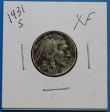 1931 S Indian Head Buffalo Nickel
