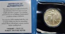 1987 American Silver Eagle Dollar 1oz Fine