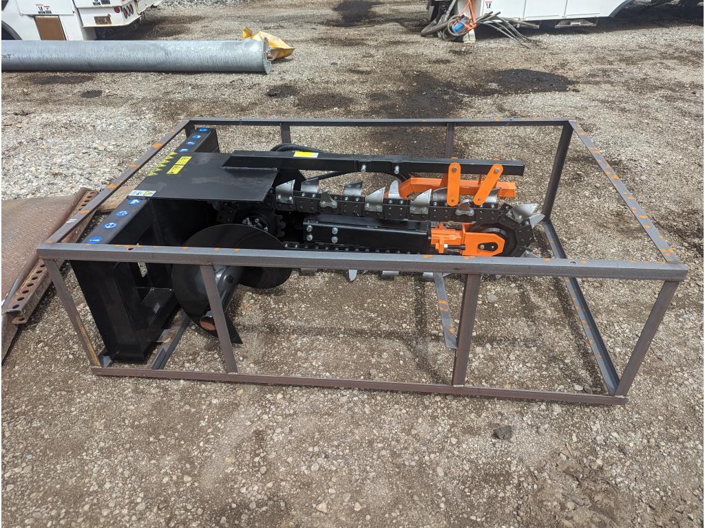 Mower King ECSSCT72 Skid Steer Trencher