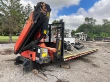 2015 Palfinger PK33002-EH Knuckle Crane w/ Flatbed