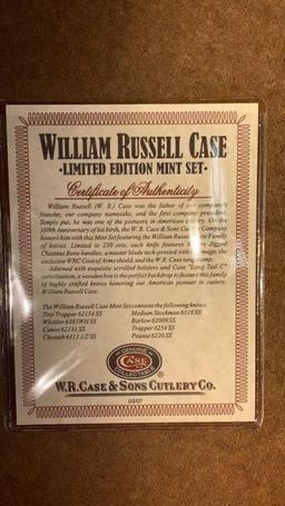 William Russell Case Mint Set