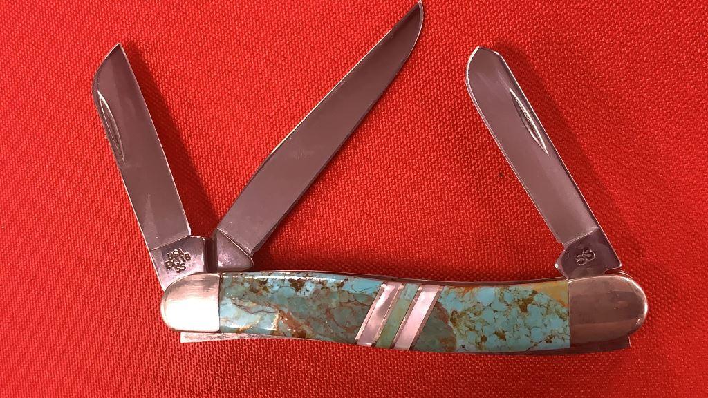 Lot of 3 Case XX Assorted Knives w/Cases